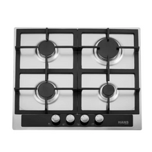 HANS 6721-24 – 60cm Built-in Gas Cooktop in Stainless Steel | 4 Burners, Compact & Reliable