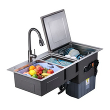 Hans Dishwahser 6 person and Bowl Sink Stainless 115 cm HA-3