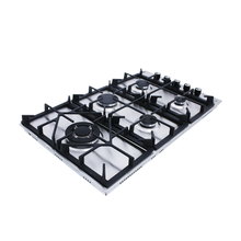 HPT905S | 90cm Built-In Gas Hob – 5 Burners with Stainless Steel Finish