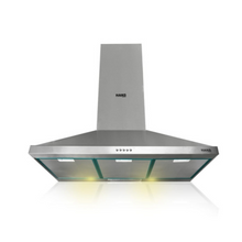 HANS Vento 90cm Pyramid Range Hood – 1000m³/hr Stainless Steel Wall-Mounted