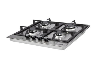 HANS 6720-24 – 60cm Built-in Gas Cooktop in Stainless Steel | 4 Burners, Compact & Powerful